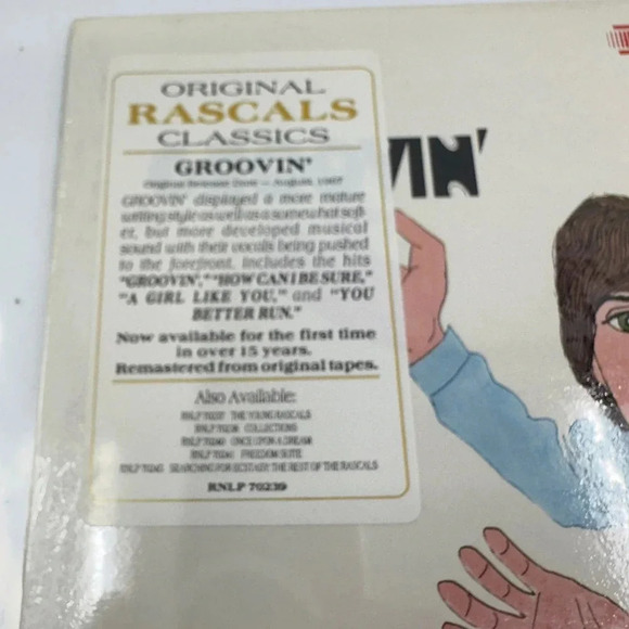 The Young Rascals – Groovin' - Vinyl Records Brand New - Picture 3 of 5